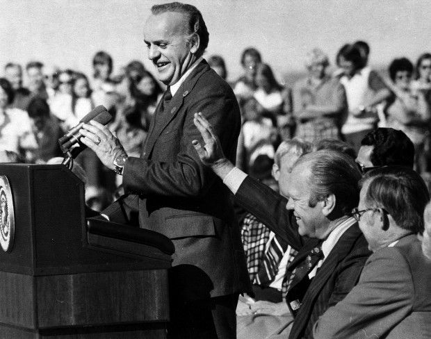 Charles Thone and President Gerald Ford